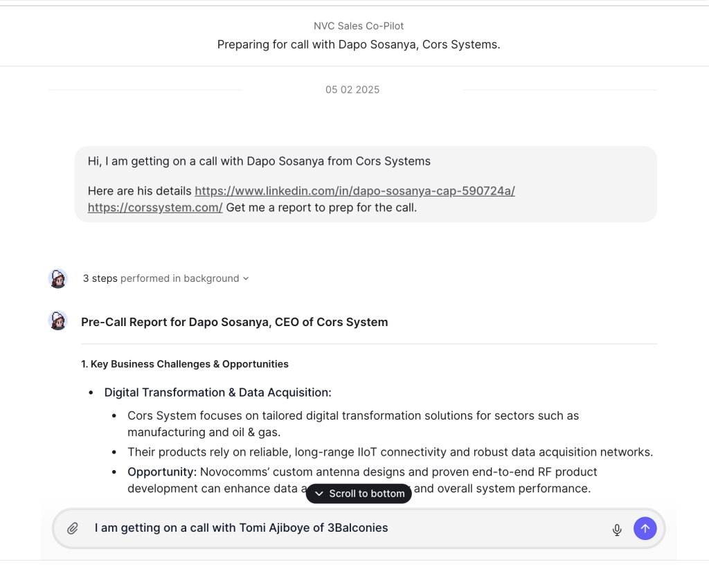 Sales AI Agent
