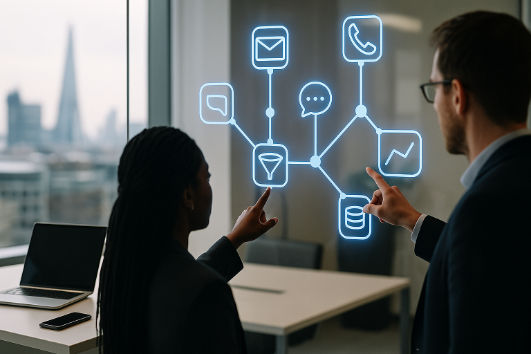 Sales automation for UK B2B SMEs: a practical AI playbook to scale revenue without adding headcount